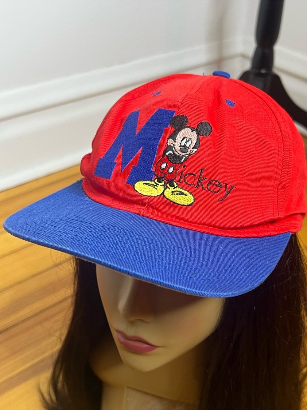 Vintage 90s Disney Mickey Unlimited Mickey Mouse Hat Cap